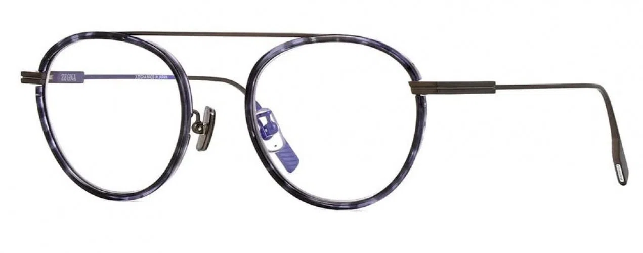 ZEGNA 5322HB Blue Light blocking Filtering Eyeglasses - view 2